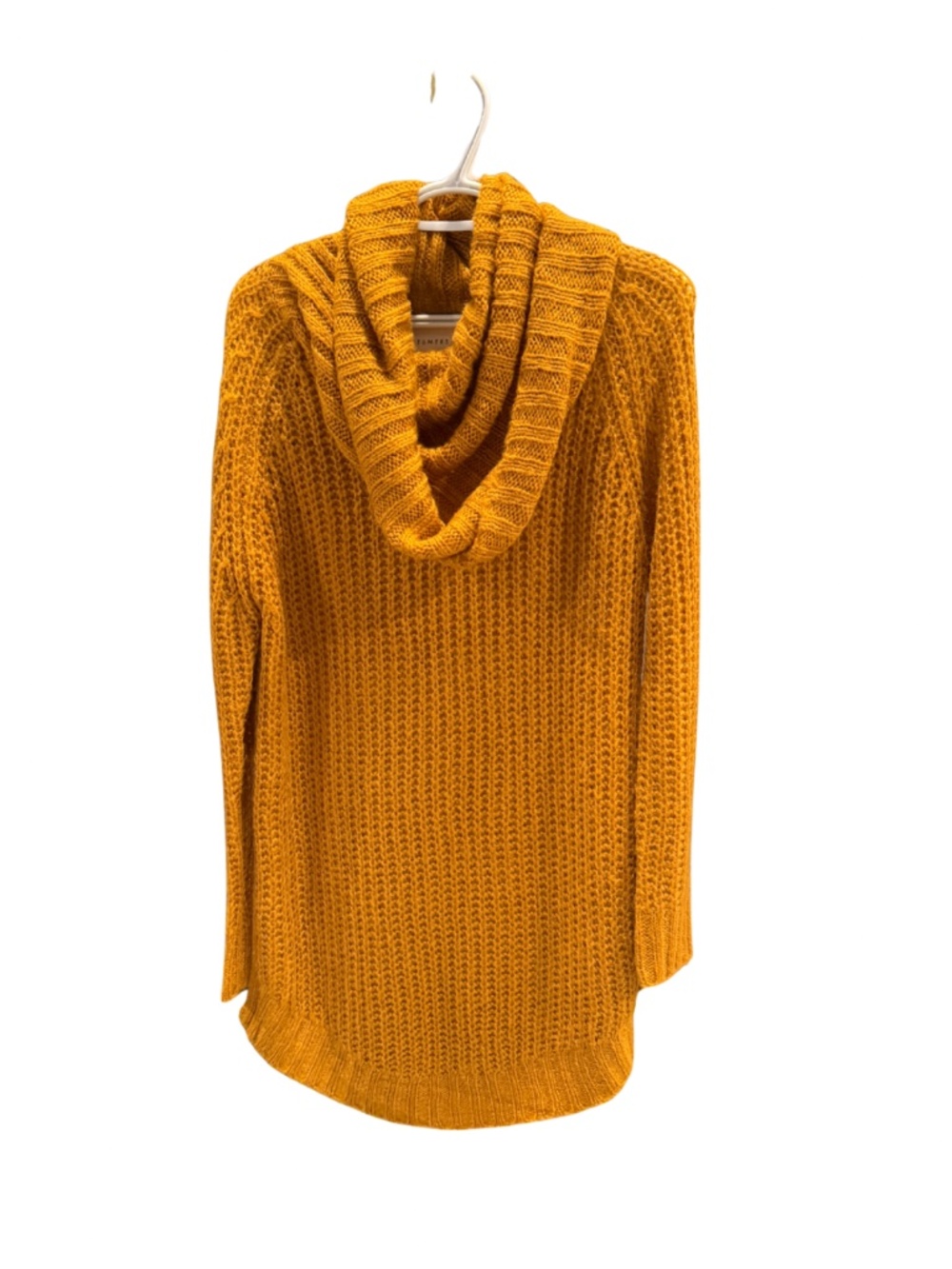 Dreamers Oversized Sweater Size Medium, Pumpkin Color